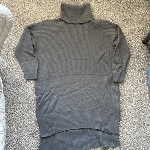 Turtleneck sweater dress